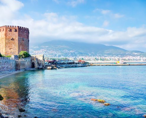 alanya kalesi, alanya limanı, alanya foto, alanya resim, antalya toros seyahat