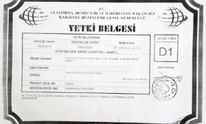 antalya toros seyahat yetki belgesi, belgelerimiz